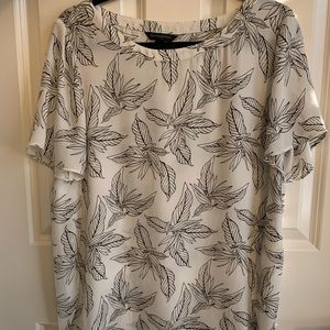Patterned Banana Republic Blouse